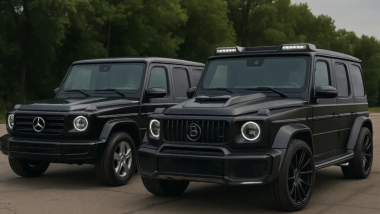 Чем отличается Гелик от Брабуса: подробное сравнение Mercedes-Benz G-Class и Brabus G-Class