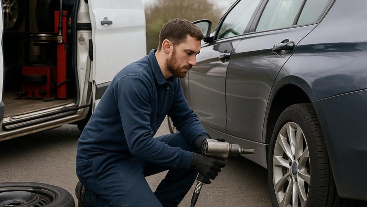 Пять ситуаций, когда выездной шиномонтаж — не роскошь, а необходимость